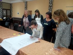 POSTUPANJE PROFESIONALACA/KI U RADU SA ŽENAMA IZ MARGINALIZOVANIH GRUPA SA ISKUSTVOM NASILJA I ZAŠTITA ŽENA ŽRTAVA SPECIFIČNIH OBLIKA NASILJA — slika 1